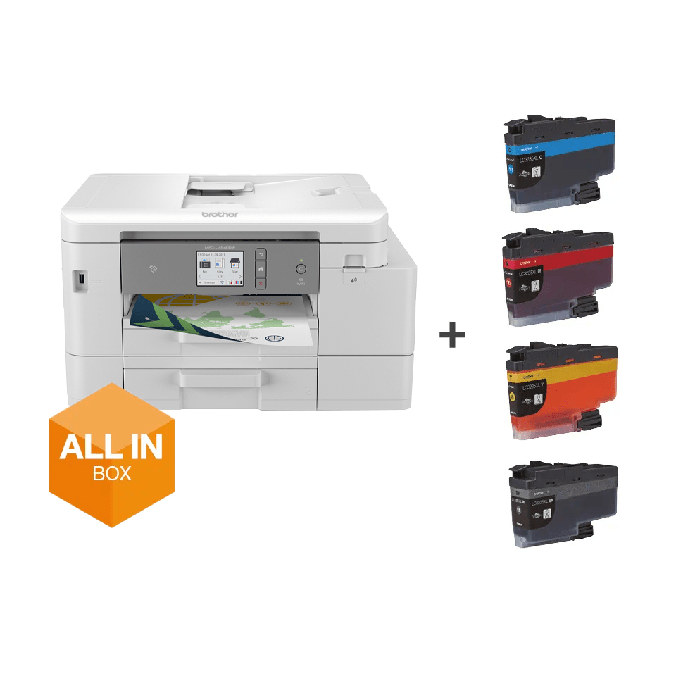 MFC-J4540DWXL "All in Box" 4-in-1 krāsu tintes printeris darbam mājās 5